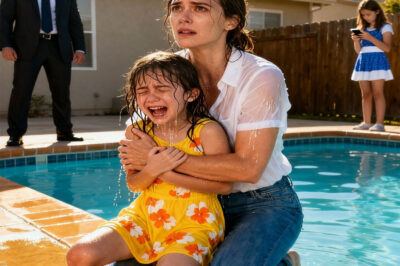 “My sister pushed my 8-year-old son into the pool ‘for visits’ while my parents held me down and laughed. They thought it was just restraint, until the quiet, divorced nurse they despised walked out of their mansion knowing exactly how to take everything they loved away from them.”