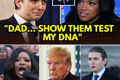 SHOCKING MOMENT ON LIVE TV: BARRON T.R.U.M.P TRIES TO INTERRUPT JASMINE CROCKETT — AND HER HORRIFYING RETURN BREAKS A FAMILY SECRET THAT HAS THE WHOLE STUDIO STARRING