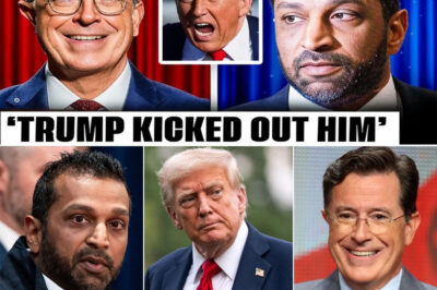 BREAKING: Trump ERUPTS After Stephen Colbert EXPOSES Kash Patel LIVE ON TV — The Brutal On-Air Takedown That Sent Mar-a-Lago Into PANIC