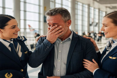 The widowed father who sold everything to pay for his daughters’ studies — twenty years later, they return in pilot uniforms and take him where he never would have dared to dream of going.