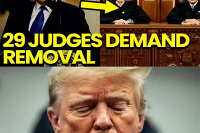 BREAKING — 29 JUDGES DEMAND T.R.U.M.P’S REMOVAL… BUT THE REAL TWIST HIT MINUTES LATER