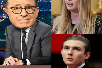 “STEPHEN COLBERT’S SH0CK ATT@CK ON IVANKA T.R.U.M.P BACKFIRES LIVE ON MSNBC — AND BARRON T.R.U.M.P’S 19-WORD RESPONSE IGNITES A NATIONAL FIRESTORM”