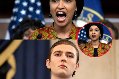 BREAKING: ILHAN OMAR SLAMS TRUMP’S WIFE AS A ‘STUPID WHORE’—FURIOUS BARRON TRUMP HITS BACK, ‘SLAPPING WATER’ OMAR WITH AN 11-WORD KI*L SHOT!