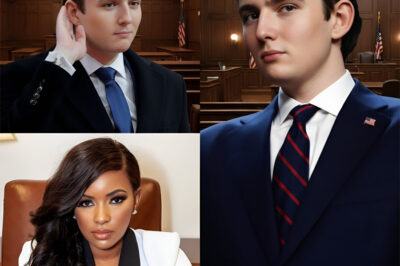 BREAKING: Barron Trump Let Jasmine Crockett Explode — Then Dropped One “Final Line” That Froze the Entire Hearing Room