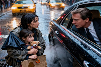 A millionaire, on his way to the airport, sees a homeless man with a child in the rain and entrusts him with the keys to his house. But on his return, the discovery he makes shocks him…