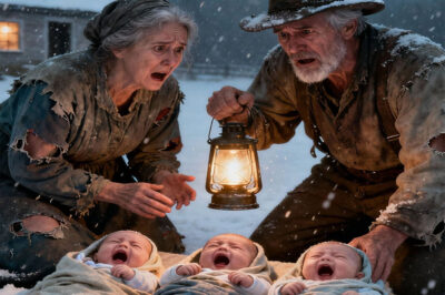 A poor farming couple who couldn’t have children found three newborns in the snow one winter night. They took them in, and two decades later, the world learned what true family means…