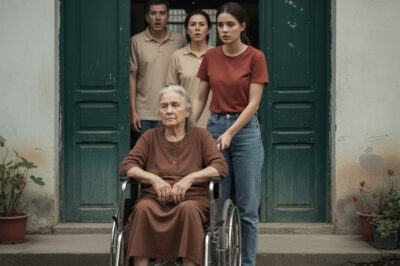 My husband moved in with his mistress. Silently, I carried my bedridden mother-in-law to him. Before leaving, I said something that made them both pale…