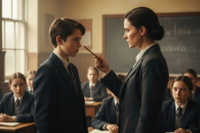 “SHUT UP, YOU’RE CURSED!” shouted the teacher… Until the Jewish boy was able to write in 7 languages.