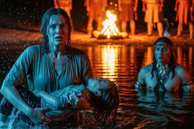 The Comanche’s son is drowning… and only the white woman captured as an enemy jumps in to save him!