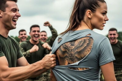 “They mocked a simple woman in the camp… until the commander saw her tattoo”….