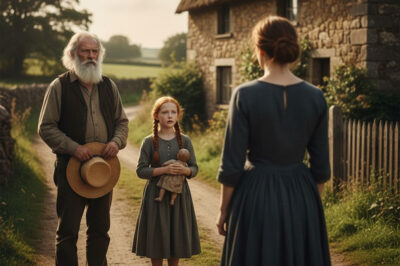 A KING IN DISGUISE AND HIS DAUGHTER ARRIVED AT A WIDOW’S DOOR ASKING FOR WORK AS FARMERS, BUT…