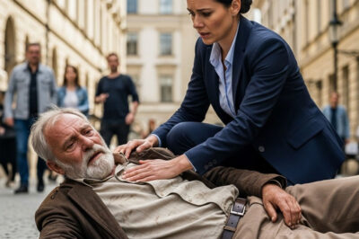 Valerie missed her job interview to save an elderly man who collapsed on a busy Chicago street! But when she walked into the office, she nearly fainted at what she saw…