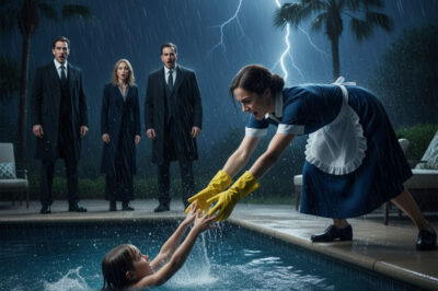 THE MILLIONAIRE’S SON WAS DROWNING… ONLY THE POOR WOMAN DARED TO SAVE HIM!