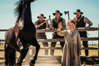 UNTAMED HORSE WAS TO BE SACRIFICED, BUT AN ABANDONED GIRL DID SOMETHING INCREDIBLE…