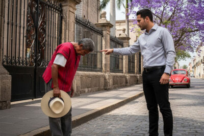 That man sold his own blood so I could study. Today, when I earn one hundred thousand a month, he came to ask me for money, and I refused to give him a single cent.
