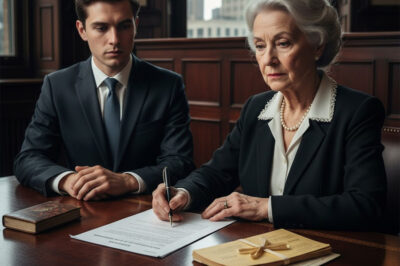 “Now that your husband is dead, cry, pack your bags, and never come back!” my daughter-in-law told me during dinner. My son just smiled and nodded. I left without saying a word. The next day, I went to the bank and…