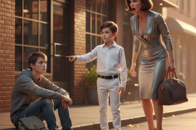 “Mom, look! She looks just like me!” — And the truth made her legs go weak…