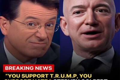 “WAKE UP, JEFF.” — STEPHEN COLBERT CUTS TIES WITH AMAZON AND SHAKES AMERICA’S POWER ELITE_hi