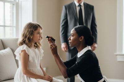 La hija del magnate nació ciega… hasta que la nueva niñera descubrió la verdad. — Papá, ¿por qué siempre está tan oscuro? —preguntó la niña.