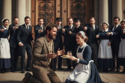 A millionaire asked for help at his house and was rejected… only a humble employee extended her hand to me.