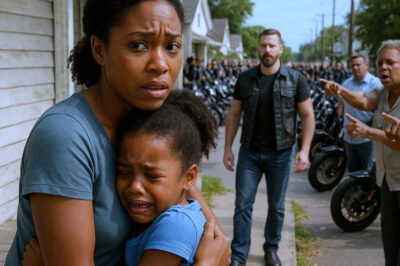 Black Girl Spent Her Last $8 Helping Hell’s Angel — Next Day 100 Bikers Brought a Life-Changing Gift…