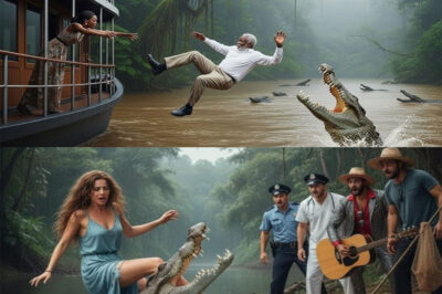 “Go Down to the River with the Crocodiles,” My Daughter-in-Law Whispered, Pushing Me into the Amazon. My Son Just Looked at Me and Smiled. They Thought My $2 Billion Was Theirs. But Later That Day, When I Came Home… I Was Sitting in the Chair Waiting