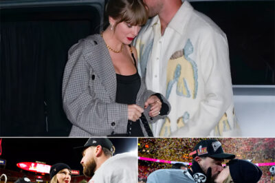 Travis Kelce was asked about his “role model” in an interview, a topic that always causes a stir. However, his answer was not simple, but an explosive and meaningful confession that immediately went viral. Kelce blew the question away with a single sentence that took everyone by surprise: “I don’t have a role model, my role model is Taylor Swift.”