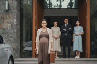 We were both pregnant with my husband’s lover. My mother-in-law said: “Whoever has a son will stay.” I immediately divorced him without thinking. After 7 months, my husband’s entire family witnessed a shocking incident.