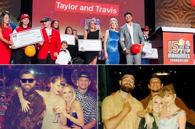 Taylor Swift and Travis Kelce Just Redefining What It Means to Support a Friend… and a Charity. The couple, who have always kept their generosity private, stunned fans by donating $1 million to Patrick Mahomes’ foundation. The news spread like wildfire, hailing it as “a silent yet powerful act of love.”
