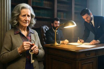 I returned from the airport to retrieve my husband’s will, but I overheard a conversation between my son and his wife: “He’s 74. With the right paperwork, proving diminished capacity isn’t that complicated.” My heart stopped. This was the same young man I had worked nights for, paid for his college education without him needing a loan. The next morning he arrived with soup… and “retirement home options.” I smiled, feigning forgetfulness… But while he was muttering about a conservatorship, I was already gathering evidence to regain control of everything.