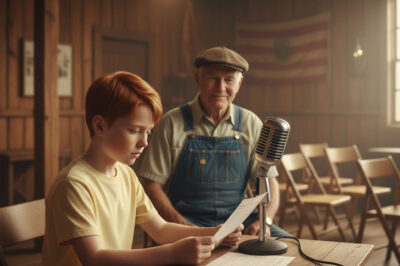 Every Tuesday I would find a child’s crumpled homework in my trash. One night, he told me that farmers were worthless, just like me.