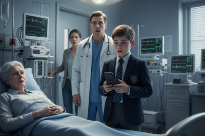 Seconds before donating my kidney to my son, my grandson revealed a secret: his father was an experimental subject…