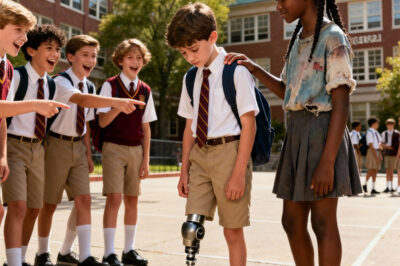 Everyone Laughed at the Billionaire’s Son—Until a Brave New Girl Showed Him His Strength…