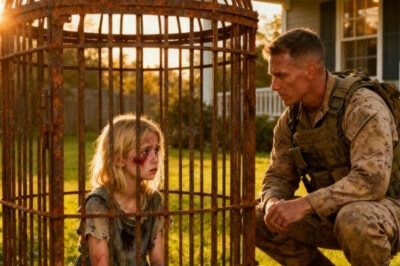 After 15 months overseas, a soldier came home expecting hugs and laughter. Instead, he found silence — and a sound calling weakly from the backyard shed. What waited for him behind that wooden door changed his life forever.