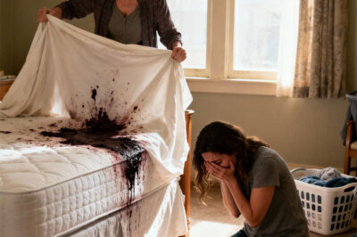 The young bride changed the sheets every single day — until her mother-in-law lifted the blanket and saw the blood beneath…