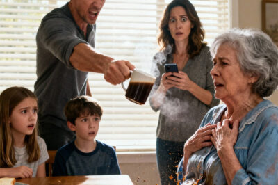 He Threw Coffee at His Mother-in-Law — But She Had One Secret That Changed Everything…