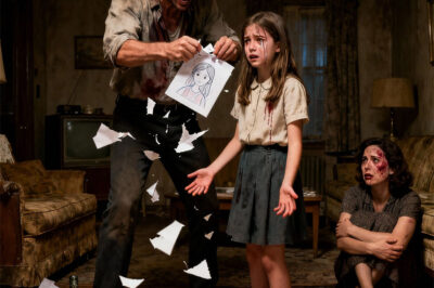 Her father tore her drawing apart — but that moment changed their lives forever…