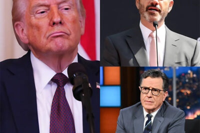 BREAKING NEWS: “THE NIGHT COMEDY TURNED INTO CHAOS” — Jimmy Kimmel & Stephen Colbert HUMILIATE T.r.u.m.p Live on Air in a Moment That Shook Washington……