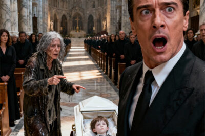 “He’s Not Dead”, Homeless Woman Stops Mafia Boss’s Son’s Funeral To Save Him, What Happened Next Was…