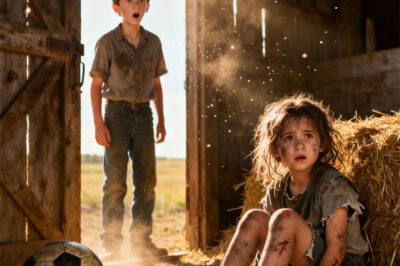 A Farm Boy Kicked His Ball Into His Dad’s Barn — What He Found Inside Changed Everything…