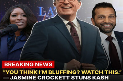 “YOU THINK I’M BLUFFING? WATCH THIS.” — Jasmine Crockett STUNS Kash Patel Live On Air With a Secret Recording That Changes Everything