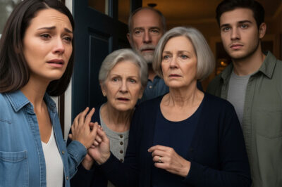 When I got pregnant in high school, my parents disowned me. Twenty years later, they came back, pleading to meet my son—but the truth I told them left them stunned.