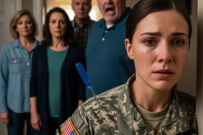 My stepbrother drove a screwdriver through my shoulder while my parents stood by laughing, calling me “too dramatic.” They had no idea I’d already sent the message that would tear apart everything they’d built.