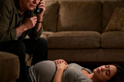 I came without warning to visit my pregnant daughter—only to find her collapsed on the floor. At that same moment, her husband was sailing with another woman. I sent him eight words that made his face turn ghostly pale.