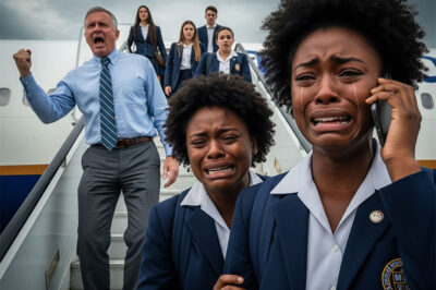 Two Black Sisters Refused in First Class – A Single Call From Their Father Stops the Entire Airport…