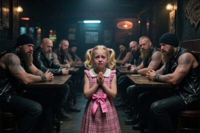7-Year-Old Girl Walks Into Biker Bar in Her Pajamas at Midnight — A Scream for Help Silences the Room