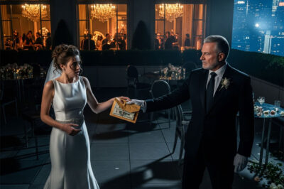 On my wedding night, my husband’s father pressed $100,000 into my palm and murmured, “If you value your life, run.”