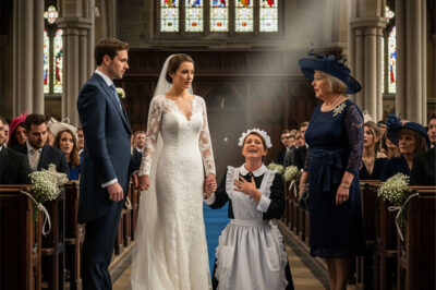 On My Son’s Wedding Day, the Maid Suddenly Appeared on Stage and Told the Unexpected Truth…