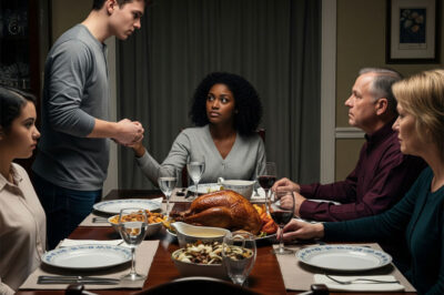 The guy brought his black girlfriend home to meet his family, but was despised and the ending made them ashamed…