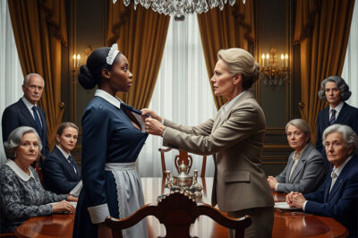 Millionaire’s Mother Rips Off Quiet Black Maid’s Uniform – His Reaction Surprises Whole Family